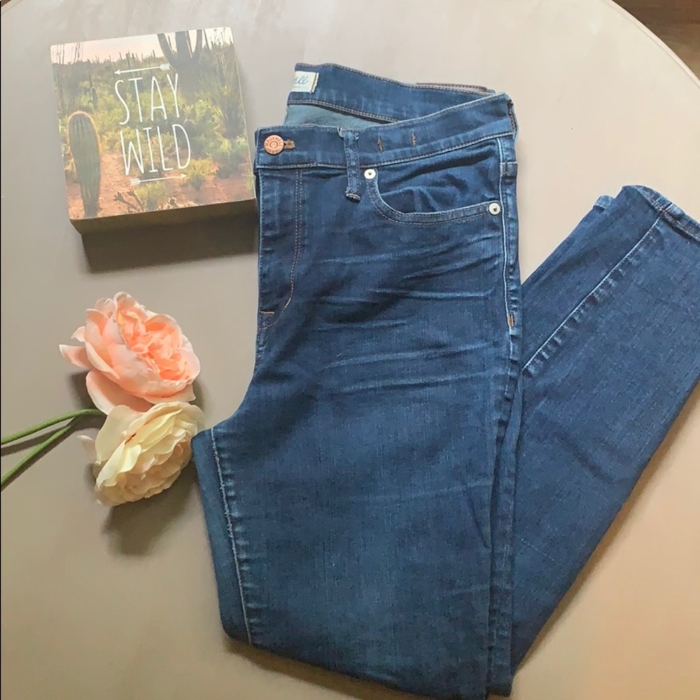 Madewell High Riser Skinny Jeans